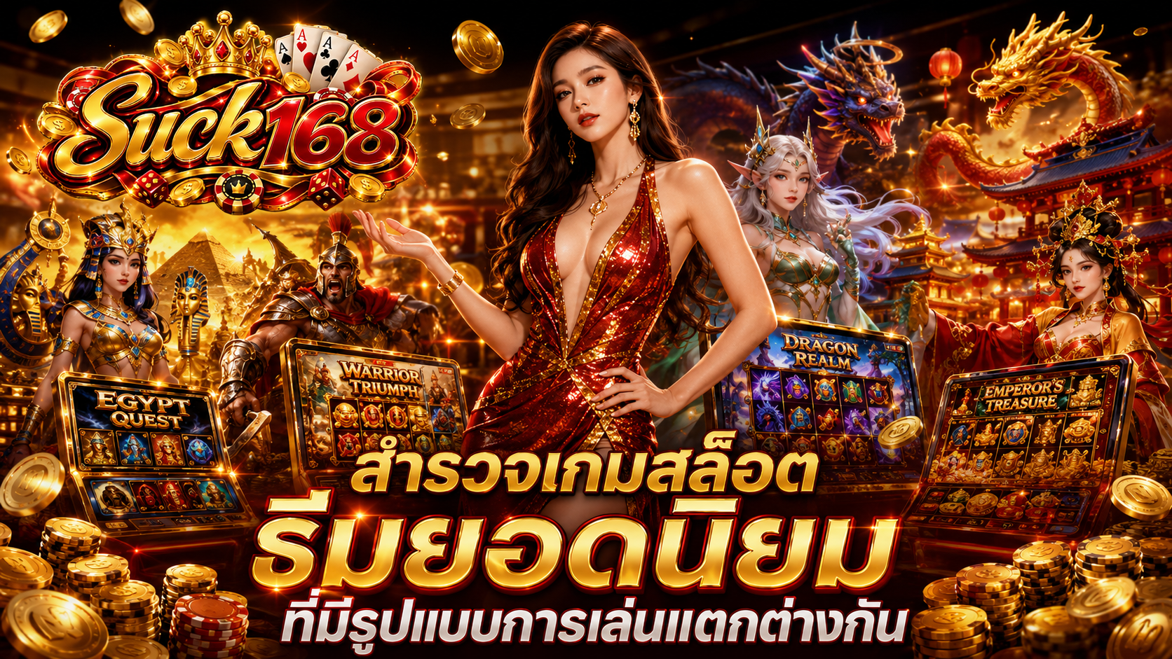สำรวจเกมสล็อตธีมยอดนิยมที่มีรูปแบบการเล่นแตกต่างกัน​